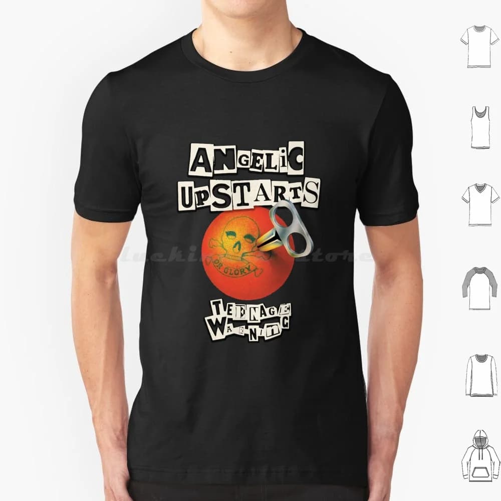 Angelic Upstarts-Teenage Warning Premium T Shirt 6xl Cotton Cool Tee Kit di pronto soccorso Kit di pronto soccorso Kit di pronto soccorso per gruppo musicale