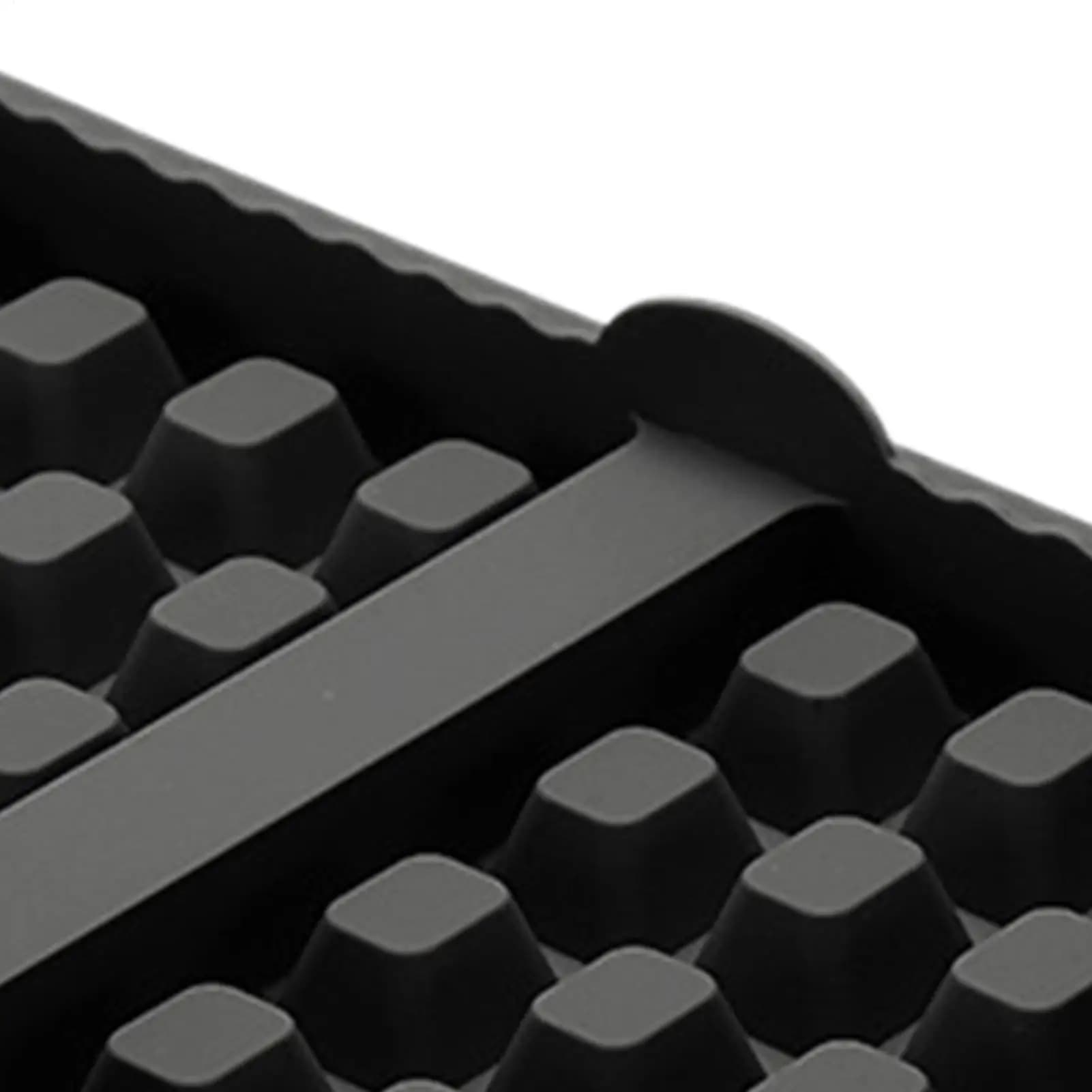Stampo per waffle in silicone antiaderente, vassoio da cucina per waffle, per friggitrice ad aria, torte, biscotti, dessert, pancake, snack