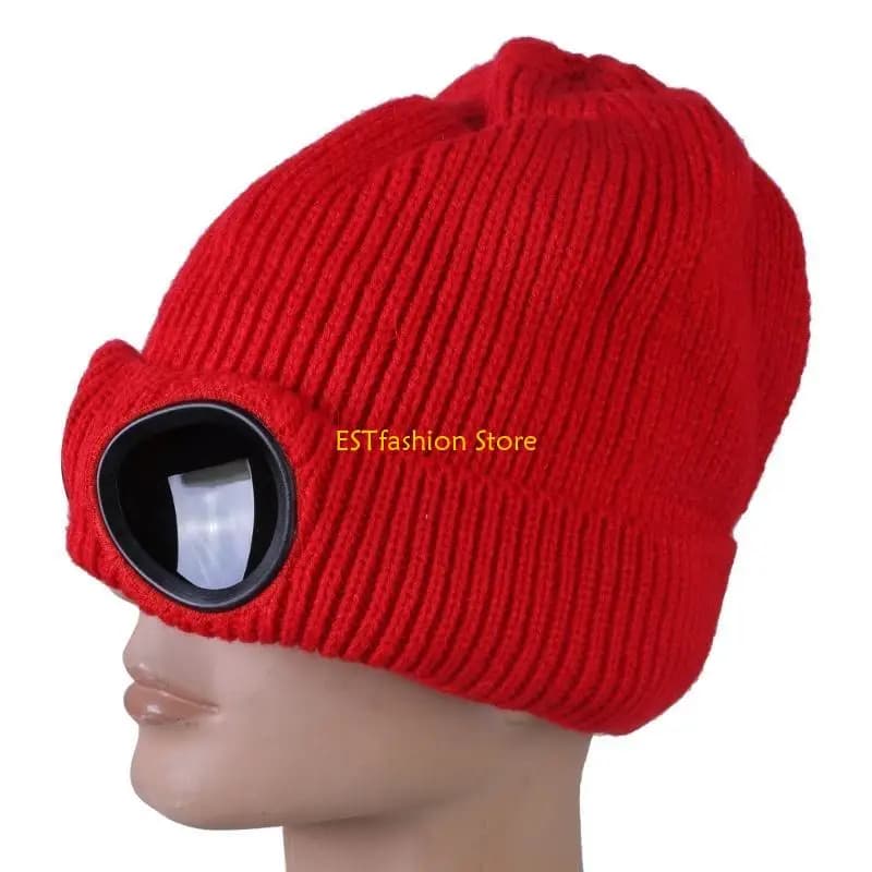 Y5GC Cappello da sci con maschera Berretto con maschera da sci Cappello berretto lavorato a maglia Cappello all'uncinetto