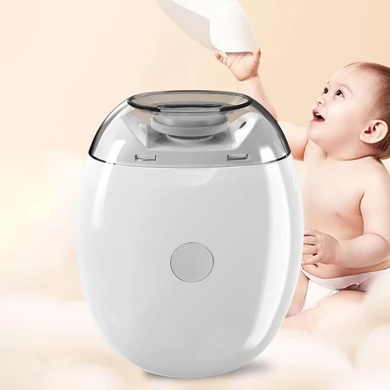 Tagliaunghie Elettrico 2 in 1 con Luce LED, Lima Automatica per Unghie per Bambini e Adulti, Mini Strumenti per Manicure e Cura delle Unghie