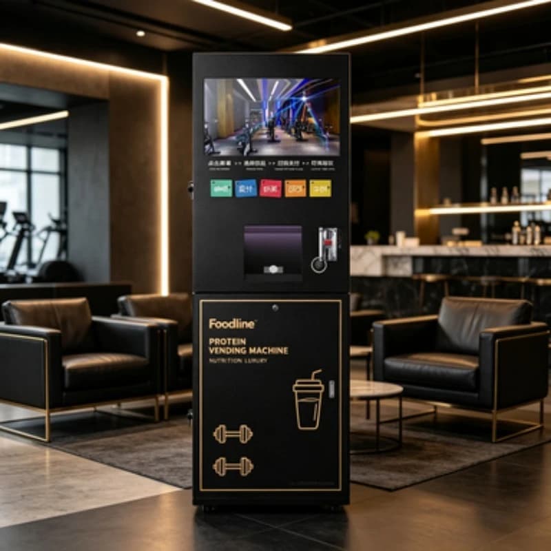 FL Customized Protein Powder Energy Drink & Instant Coffee Vending Machine for Wholesale Sale with Integrated SDK Function