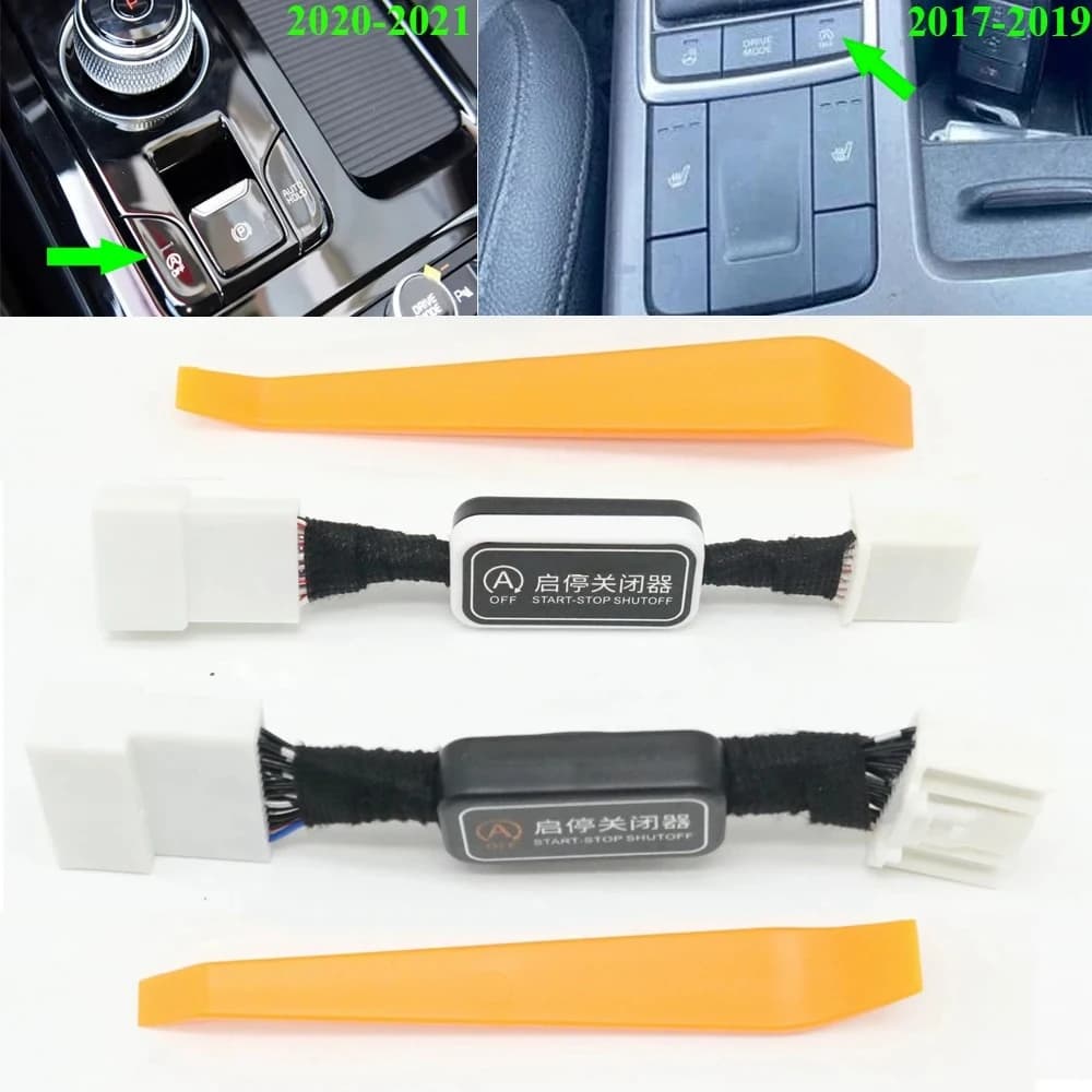 For Kia K5 2017-2021 Auto Starting Automatic Stop Remover Motor Switch Disable Canceller Cable Spin Control Device