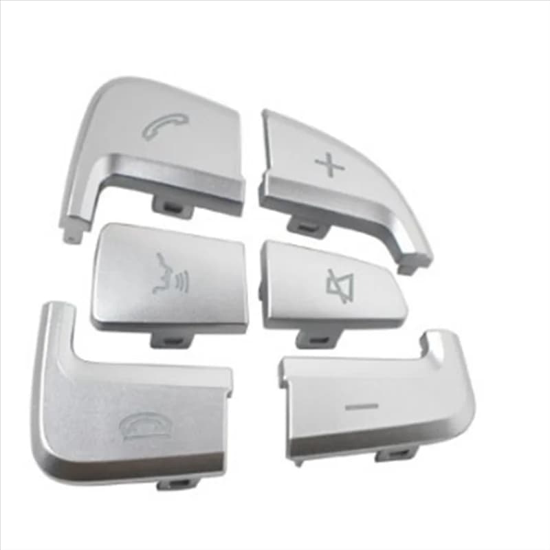 Copertura del rivestimento del pulsante del volante dell'auto per accessori per ricambi auto Mercedes Benz GLS GLE