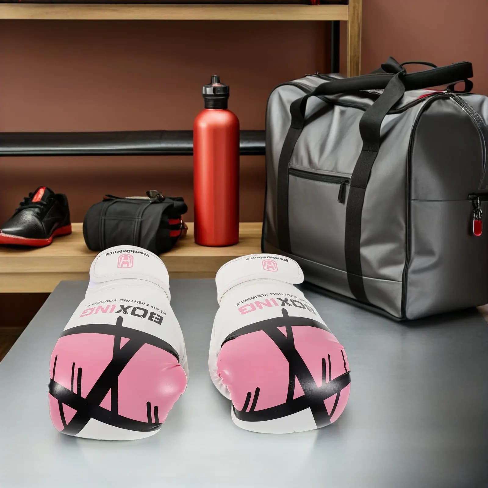 1 paio di guanti da boxe per giovani, guanti da sparring per allenamento, kickboxing, taekwondo, sacco da boxe, allenamento in palestra, imbottiti