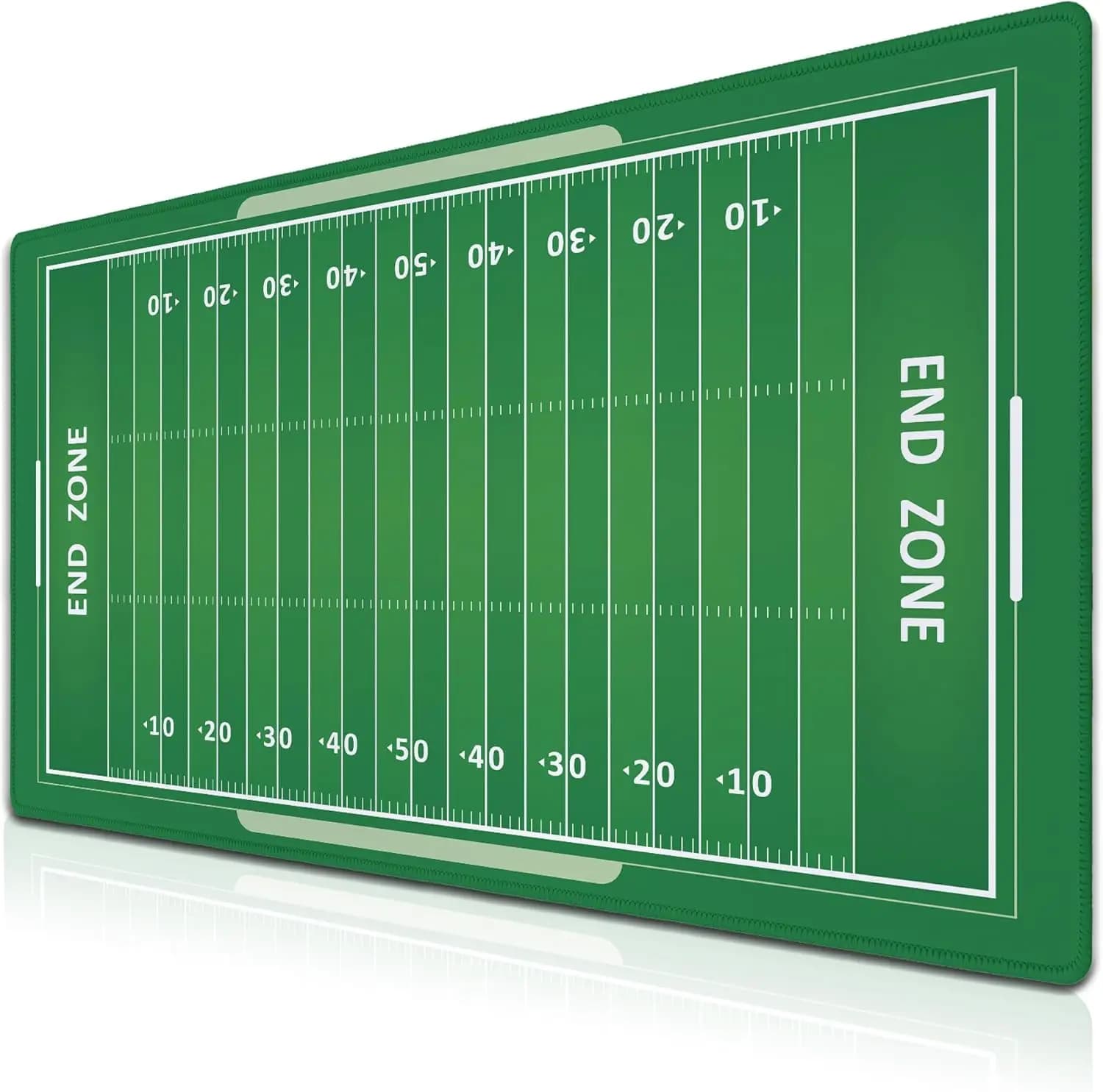 Tappetino da scrivania verde American Football Field – Tappetino per mouse antiscivolo extra large da uomo, ideale per lavoro, giochi e ufficio domestico