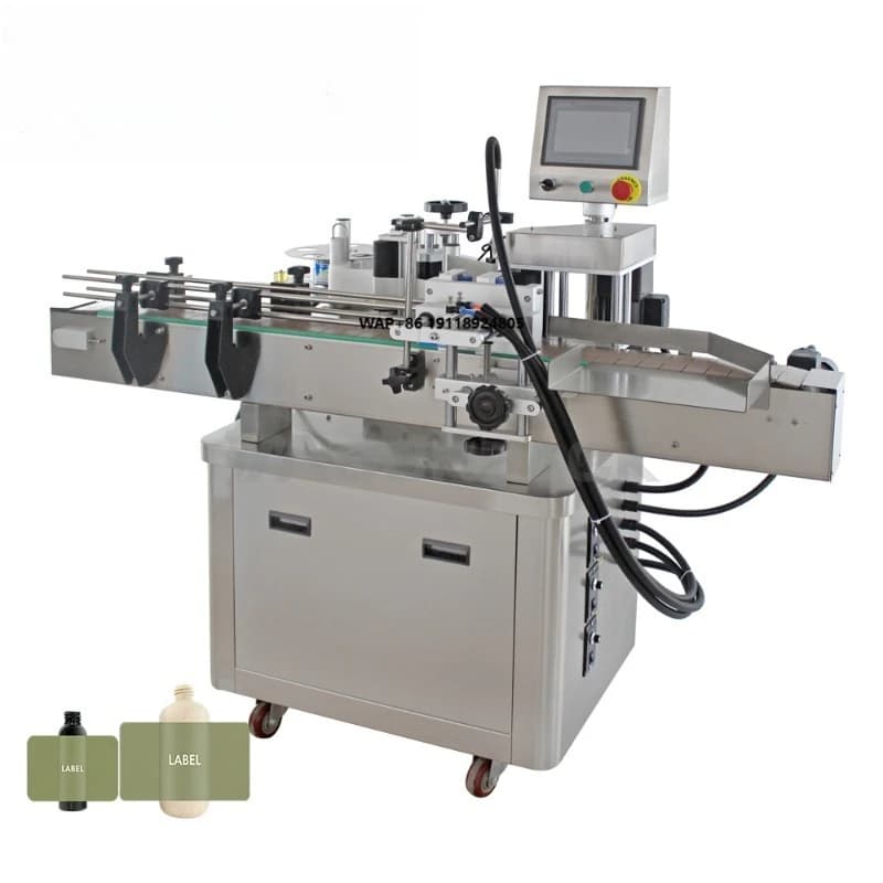 Etichettatrice Automatica ARLM-160B per Barattoli Rotondi in Vetro, Bottiglie, Alimenti, Vino, Cosmetici e Bevande