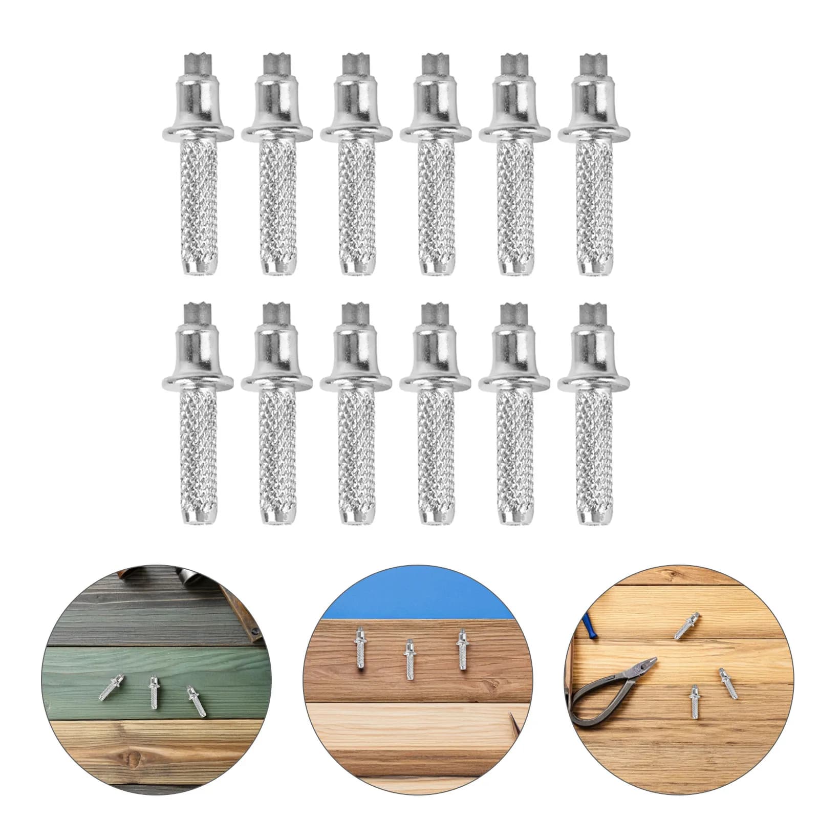 12pcs Trekking Pole Tips Tungsten Steel Replacement Climbing Rod Accessories Camping Hiking Parts Durable Stable Grip