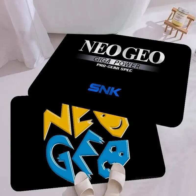 S-SNK N-Neogeo Neo Geo Entrance Door Mat Nordic Style Bedroom Living Room Doormat Home Balcony Anti-Slip Modern Home Decor