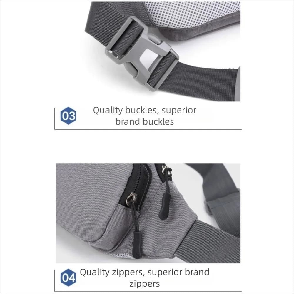 Lightweight Running Waist Bags Adjustable Strap Breathable Marathon Running Bag Waterproof Belt Pouch Sports Phone Bag Jogging