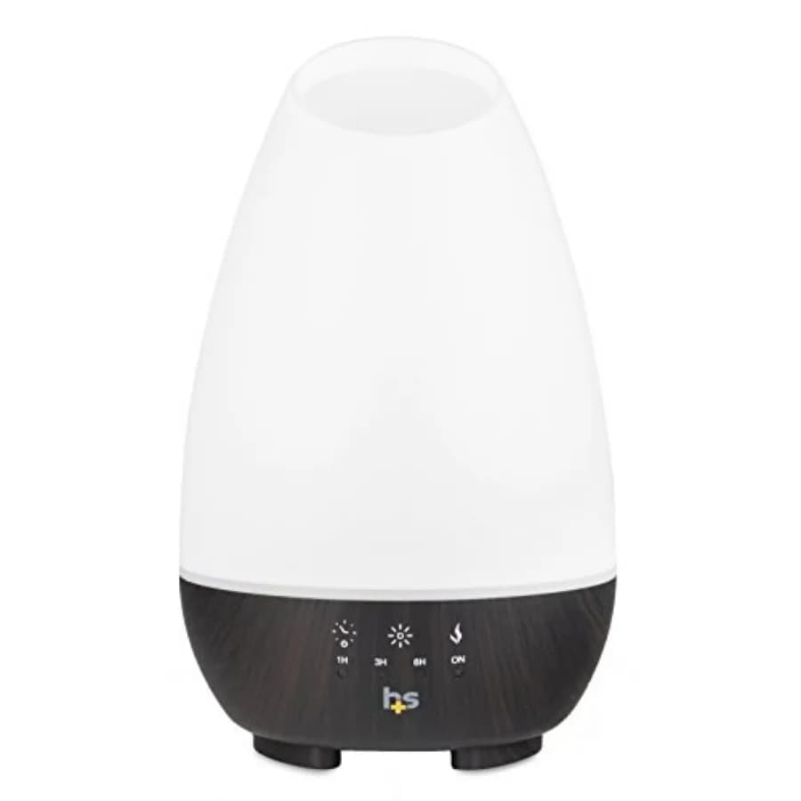 Diffusore di Oli Essenziali HealthSmart 500ML per Grandi Ambienti, Umidificatore a Nebbia Fredda e Diffusore per Aromaterapia, Timer Regolabile