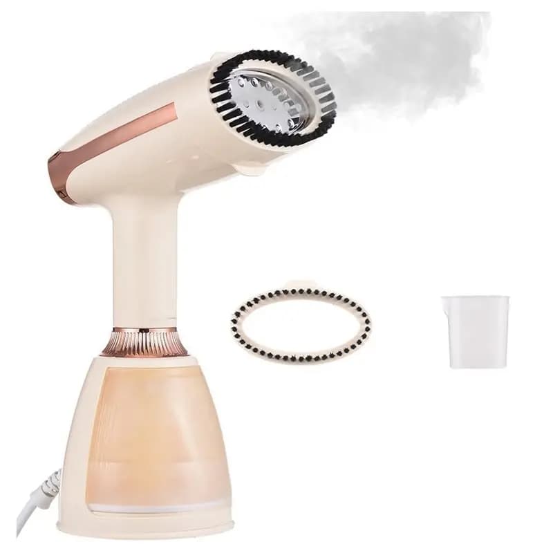 【OFF SHELF】Vapore portatile per vestiti 1500W 20S Heatup Tessuto Rimozione rughe Vaporizzatore portatile portatile per indumenti Spina europea