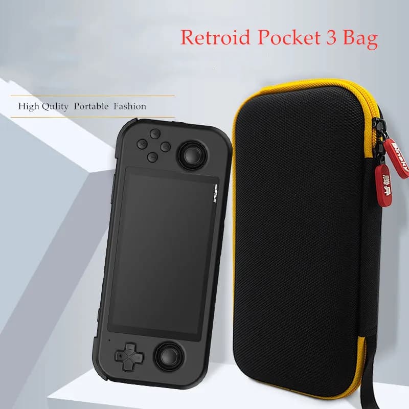 Per Retroid Pocket 4 Pro 3+ 3 Plus Custodia RP3 Console Borse portaoggetti Tasca con cerniera Pacchetto per scopi funzionali Accessori di gioco
