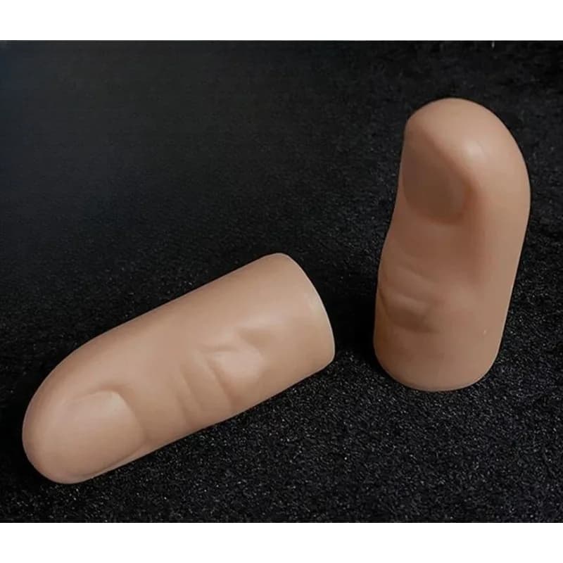 10 Pz/lotto PET Punta Del Pollice Trucchi Magici Punta Del Pollice Falso Per Vanish Magia Mago Accessorio Close Up Illusione Espediente Mentalismo Prop