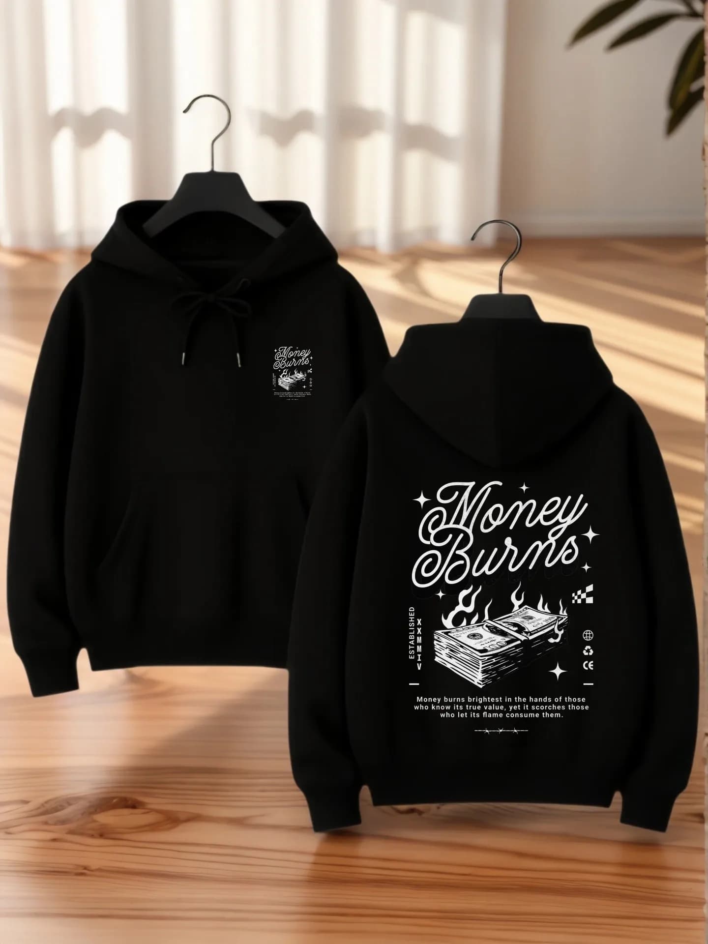 Felpa con cappuccio grafica da donna, stampa carina, estetica casual, foderata in pile, abiti invernali, per adolescenti