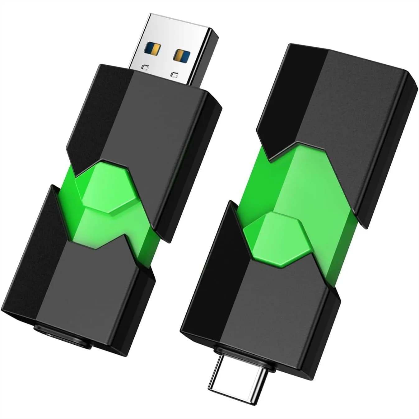 Chiavetta USB C da 64GB, Memoria USB Dual 3.0 Type-C e USB-A, Stick per Foto Compatibile con Telefoni, Laptop e Computer