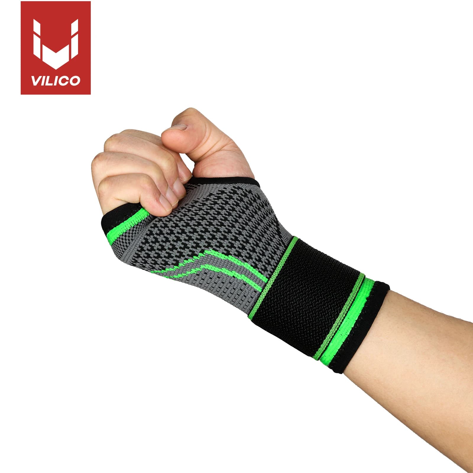 Gym Sports Strap Wrist Protector for Palm Support Wrist Strap Adjustable Wrist Strap Compression Gloves For Tunnel Carpal