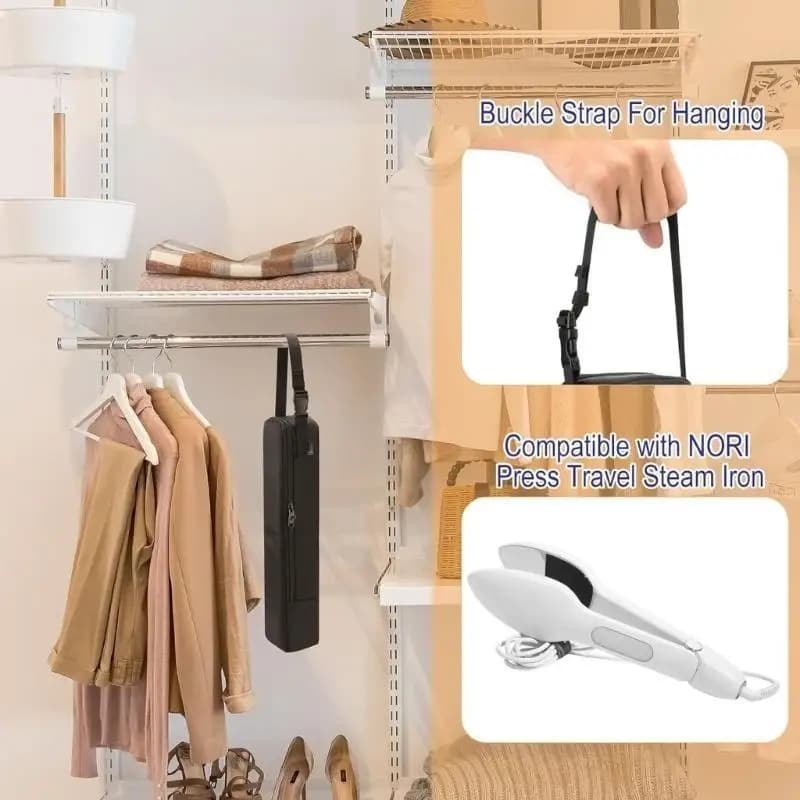 E8BD Robusta steam iron travel bag with cotton padding with 3 mm scratch-resistant pearls for instruments i