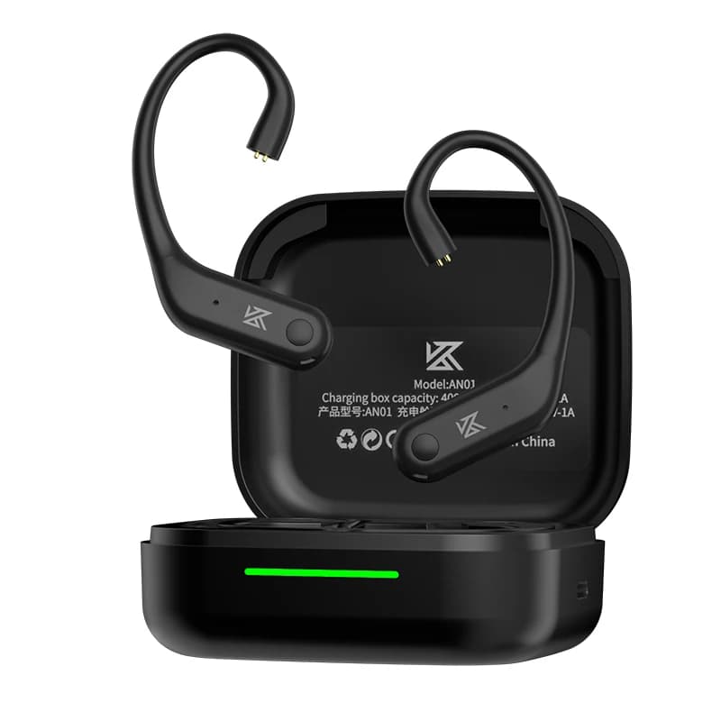 KZ AN01 Bluetooth 5.4 Cavo con gancio per l'orecchio di aggiornamento wireless ANC Cancellazione del rumore C-Pin LDAC HD Decodifica audio compatibile