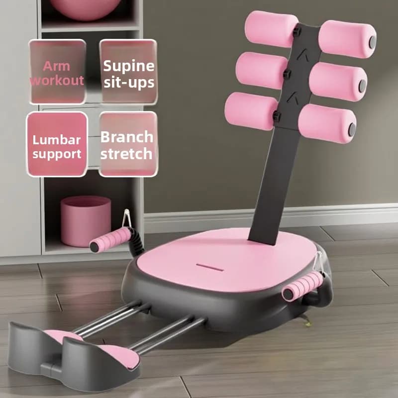 Automatic Rebound Belly Strengthening Ab Rollers for Home Lazy People, Multi-functional Fitness Equipment and Slimming Belly