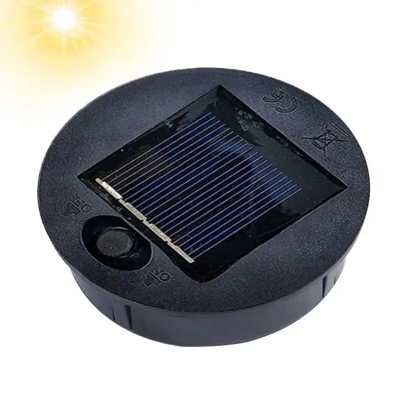 Replacement Solar Light Top Accessories for High Efficiency LED Solar Lights Waterproof DIY Lantern Courtyard Walkway Patio Decoration