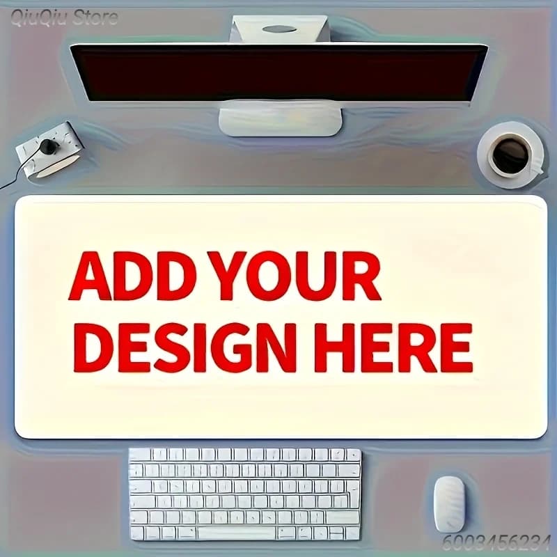 Customized Picture Mouse Pad Personalized Image Large Desk Mat Non‑Slip Waterproof Gaming Keyboard Mat Custom Photo Gift for Fri