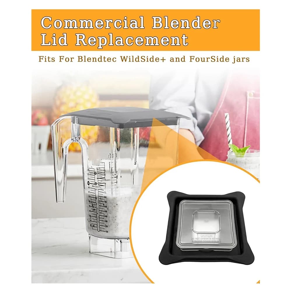 New Replacement Cover for Frullatore 2026, Superior Covers for Frullator with Transparent Square Carpet