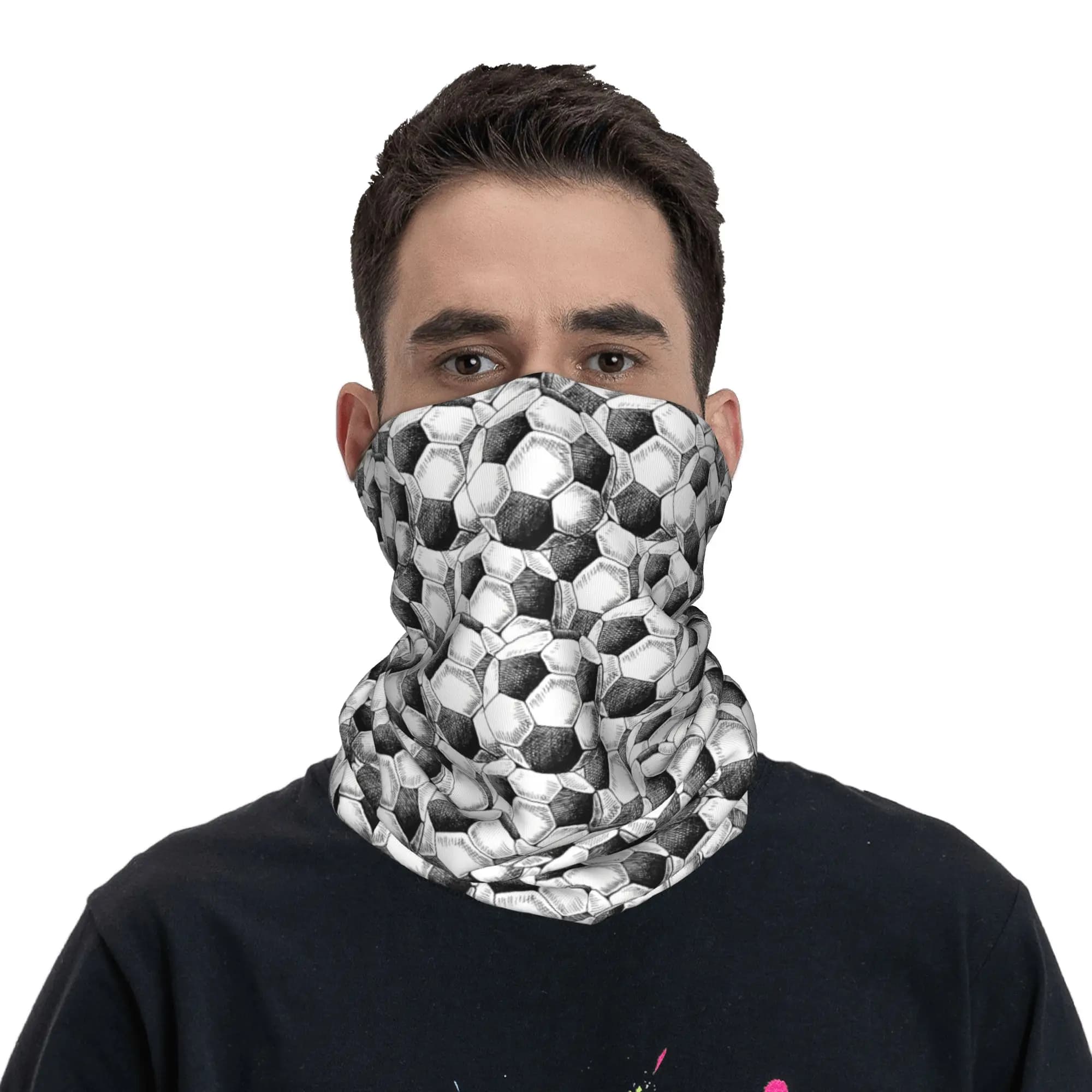 Scaldacollo Invernale Sportivo Personalizzato da Calcio, Sciarpa Antivento da Donna per Sci e Gara, Fascia per la Testa/Gaiter