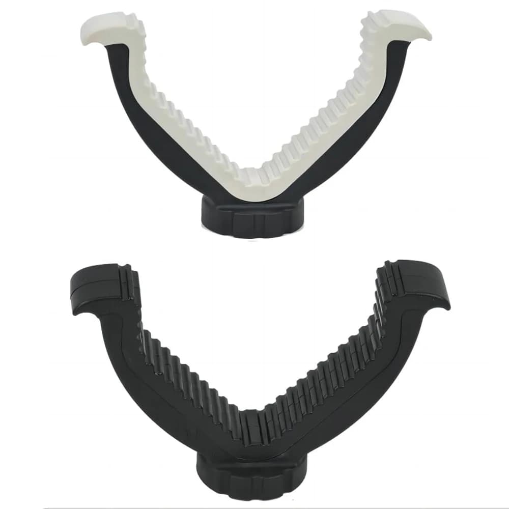 Staffa di supporto per supporto per poggiatesta per fucile superiore con giogo a V per fotocamera per treppiede monopiede con tiro da caccia con filettatura da 1/4 pollici