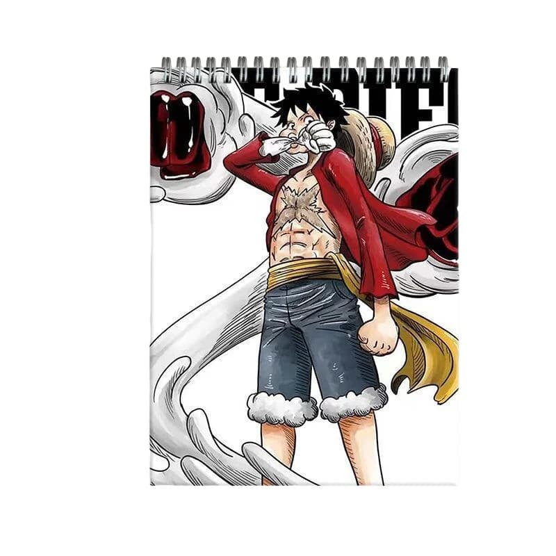 One Piece Notebook B5 Lined Notebook A5 English Notebook 8K Marker Book A4 Sketchbook for Student Writing Sketching Personalized