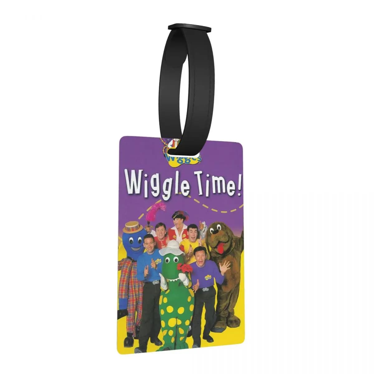 Etichette per bagagli The Wiggles Tv Show Music Band, accessori per valigie, etichette per bagagli da viaggio, porta etichette per bagaglio, porta ID, nome, indirizzo