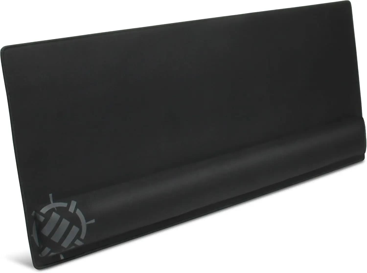 Tappetino per mouse grande con poggiapolsi ergonomico in memory foam, cuciture anti-sfilacciamento, superficie morbida e imbottita (31,5x13,78 pollici)