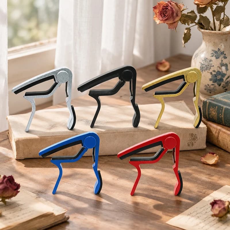 1PC Guitar Capo Quick Change Clamp for Guitar Ukulele Mandolin Banjo String Instrument Tuning Repair Practice Tools Supplies ZYF