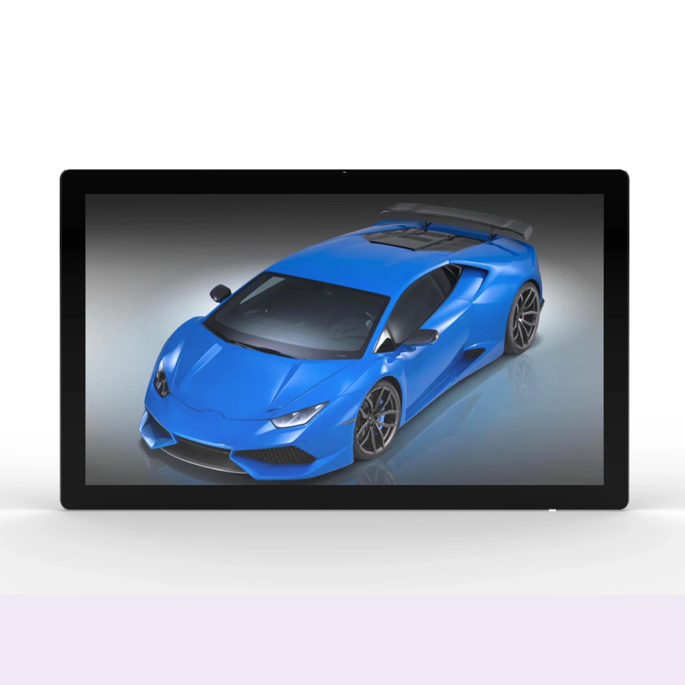 Nuovo Monitor Touch Screen Portatile da 27 Pollici con Supporto in Metallo Impermeabile per Uso Industriale, Direttamente dalla Fabbrica