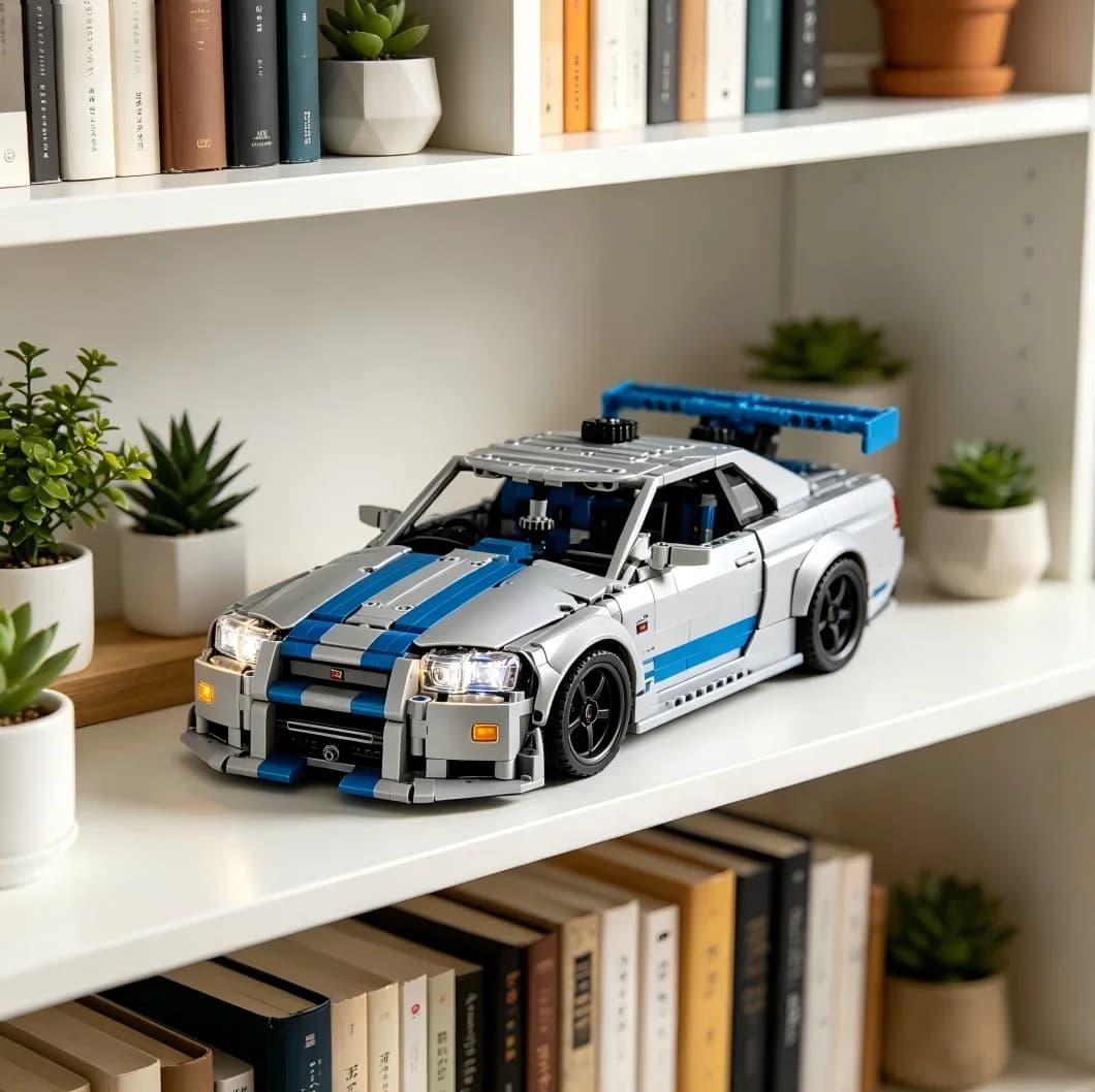 42210 Sports Car 1410PCS Building Blocks Toy Kids Adults Party Souvenir Home Decor Gift compatible with LEGO bricks