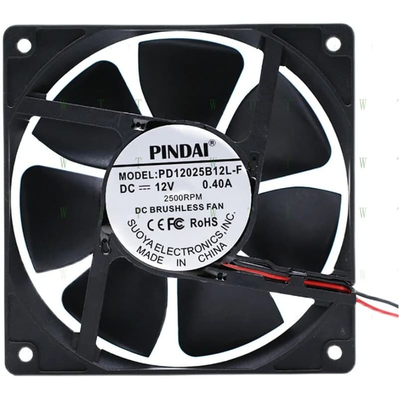 Ventilatore da esterno H 1 pz per PINDAI PD12025B12L-F 12V IP68 12025 per umidificatore e stazione di ricarica.