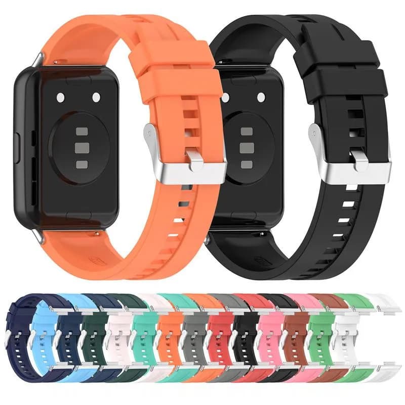 Cinturino per orologio in Silicone morbido per Huawei Watch Fit 2 cinturino per SmartWatch ricambio originale Correa per bracciale Huawei fit