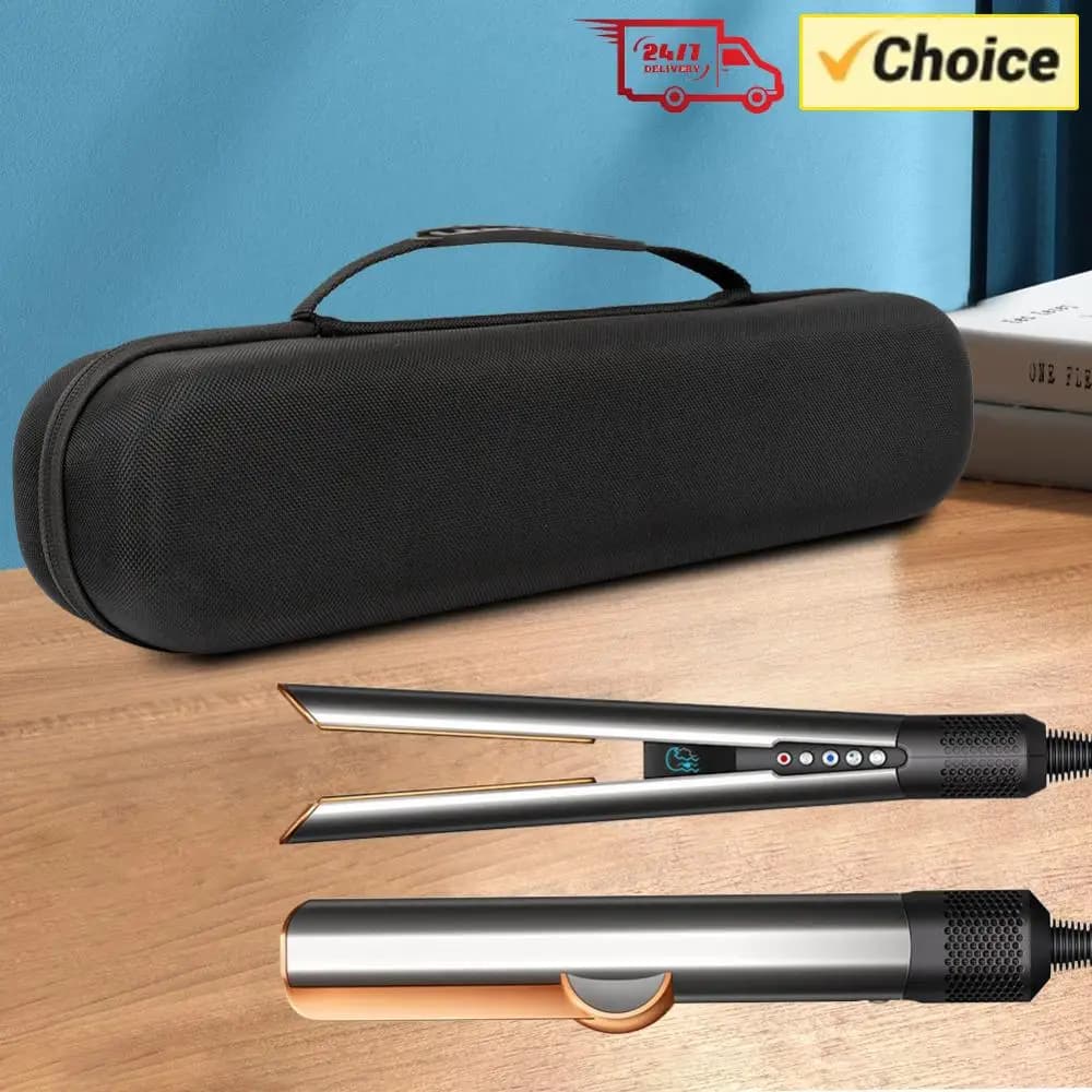 Durable travel shockproof EVA case, anti-scratch and anti-dust protective bag for hair plate Airstrait HT01