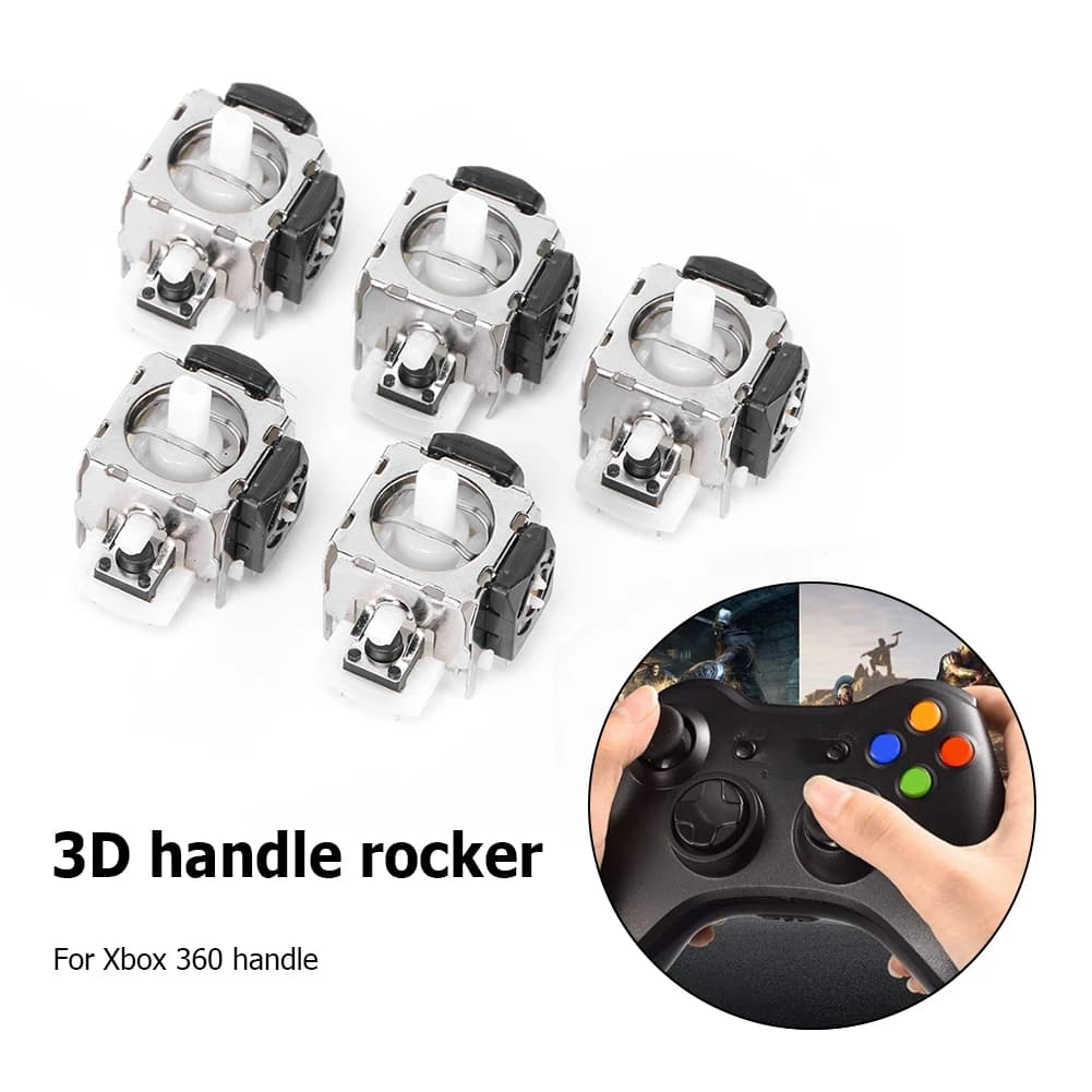 5 Pezzi Joystick Analogico 3D Modulo per Controller di Gioco Xbox 360 Parti di Ricambio e Accessori