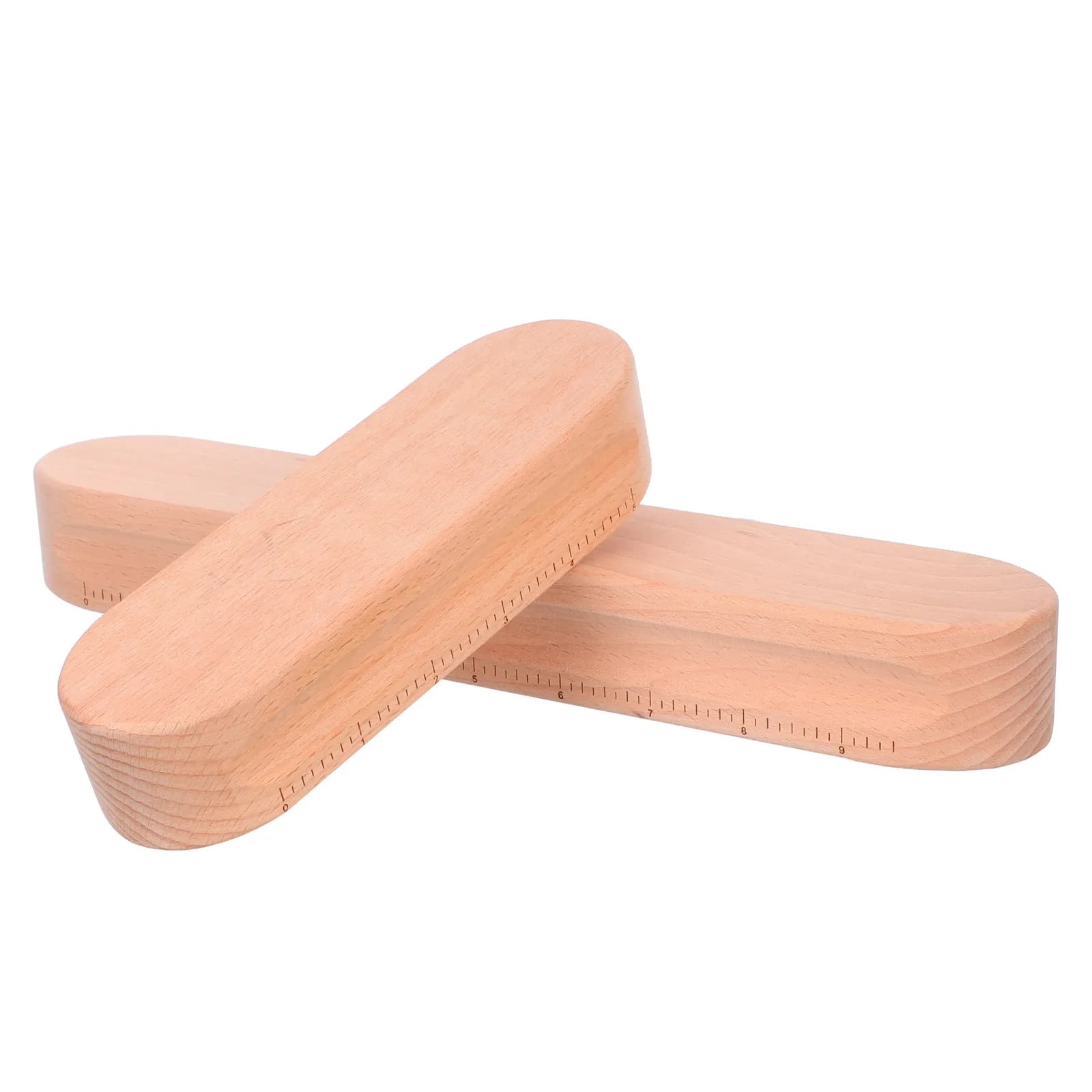 2 Pezzi Blocco Pressacuciture in Legno Resistente per Sartoria, Quilting, Cucito, Patchwork e Stiratura a Vapore