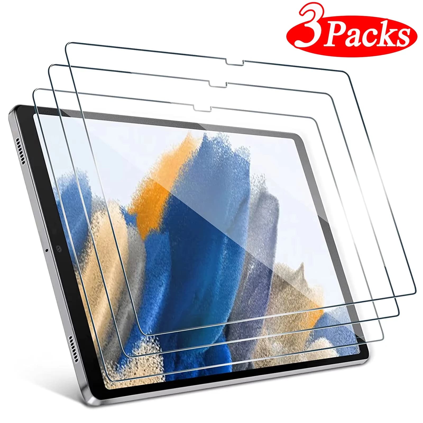3PCS Protezione Dello Schermo In Vetro Temperato Per Samsung Galaxy Tab S6 Lite A9 Plus S8 S9 Plus Ultra S7 Fe S9 Fe 12.4 A8 S10 S11 Pellicola