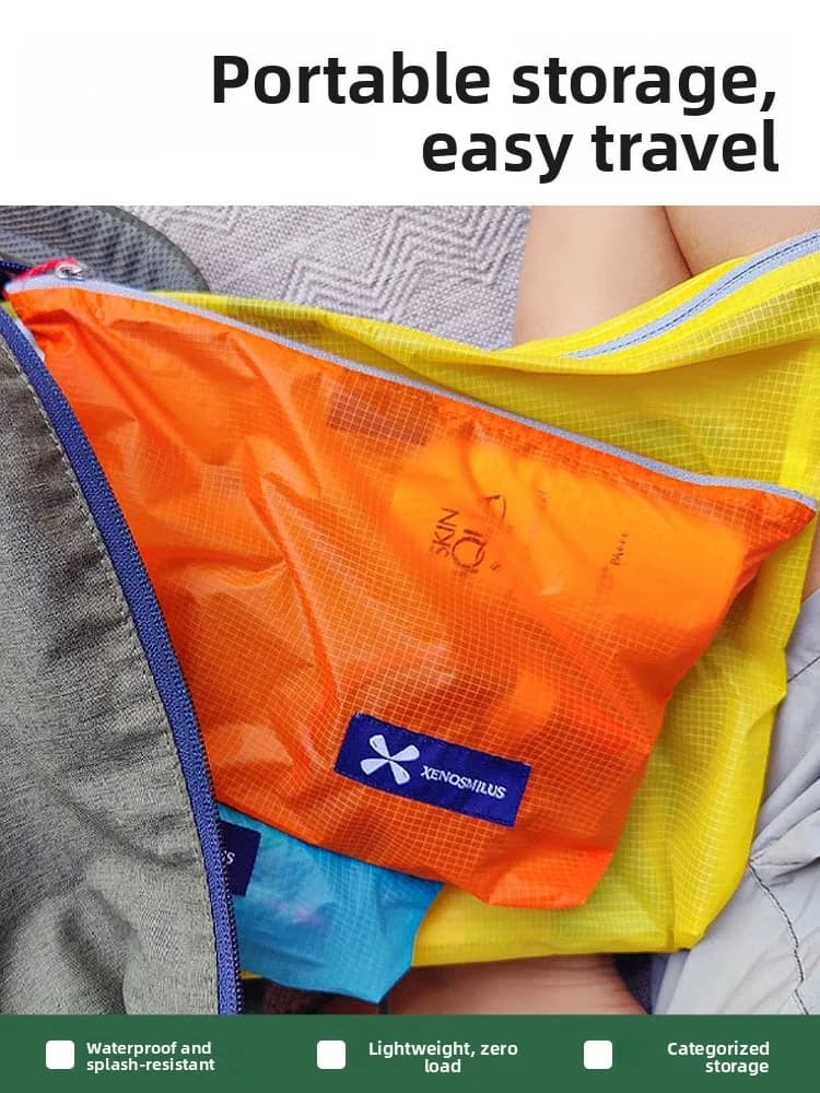 Borsa Impermeabile per Passaporto da Viaggio e Outdoor, Porta Documenti Portatile, Custodia Xenosmilus Tiger Blade