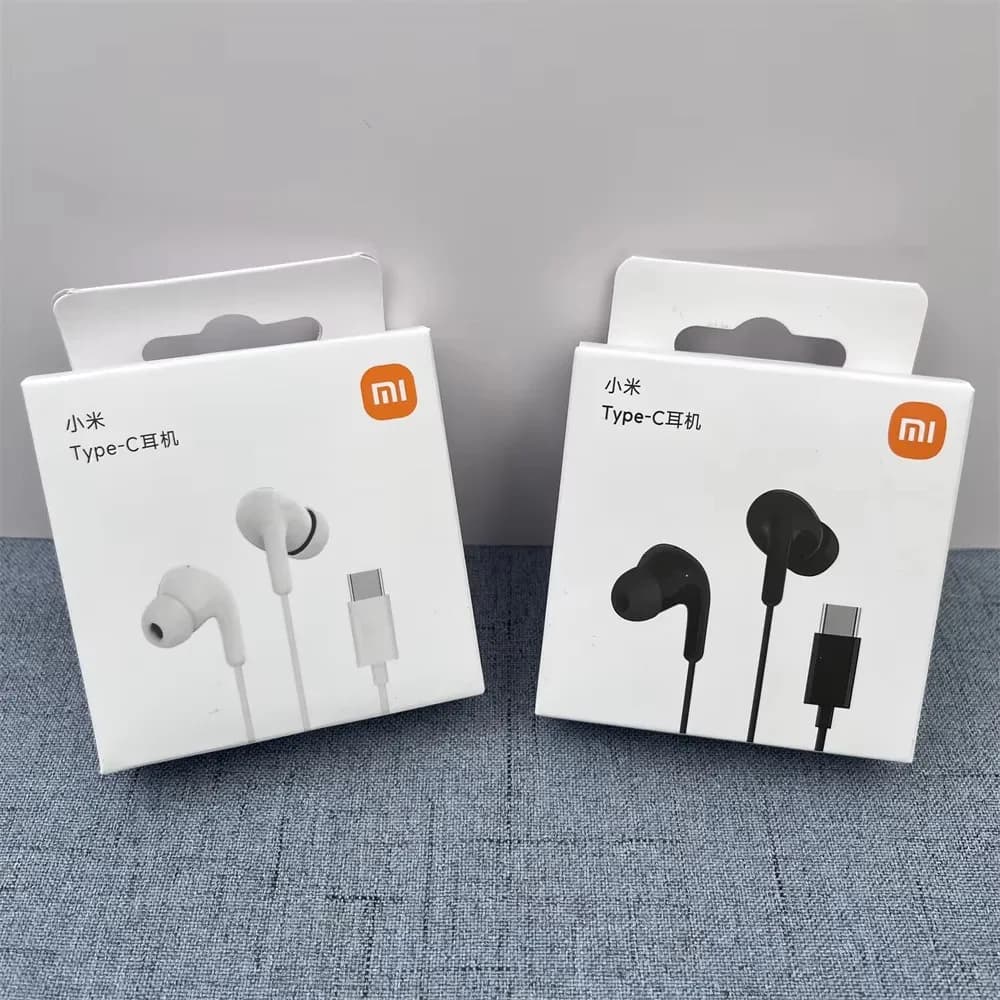 Original Xiaomi Mi Gaming Music Type C Wired Headphones In Ear Headset Sports Earphones with Mic For Redmi POCO Huawei Samsung