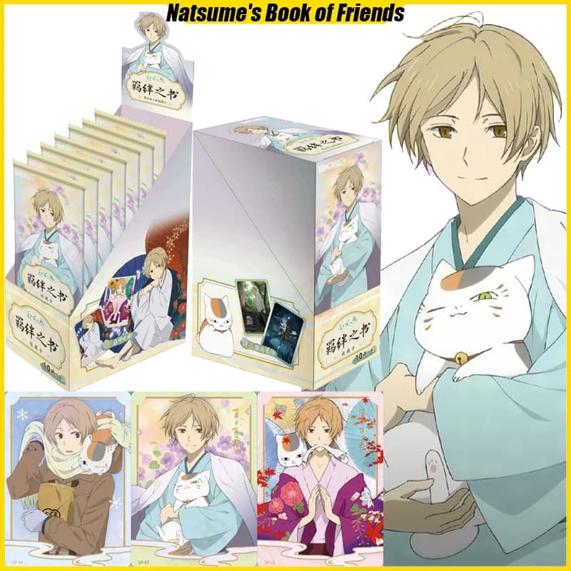 Vancard's Vol.1 Natsume's Book of Friends Carte Collezione Anime Carte Mistery Box Giochi da tavolo Giocattoli Regali di compleanno per bambini