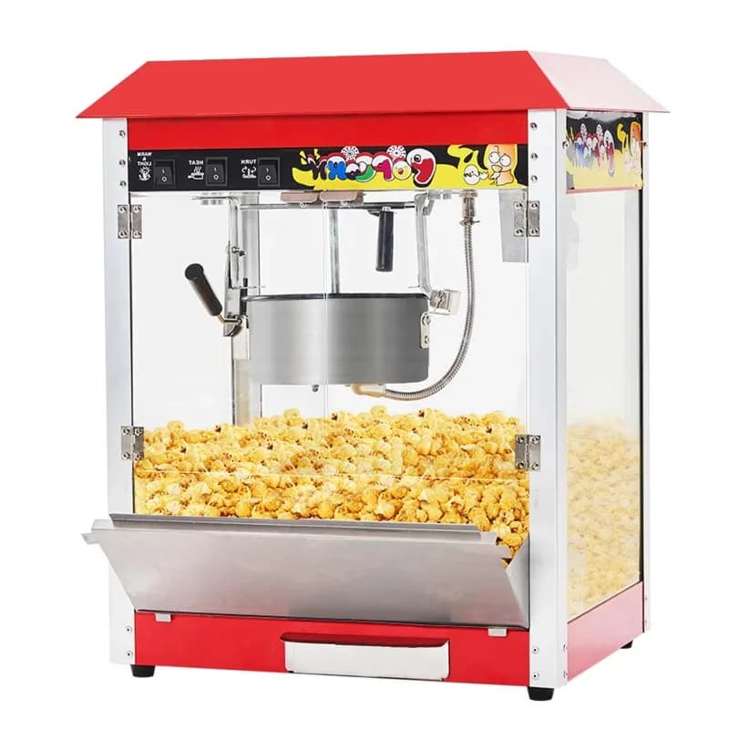 Countertop Popcorn Maker 10 Oz Kettle 50 Cups Per Batch 3-Switch Control Movie Theater Electric Popcorn Popper low price