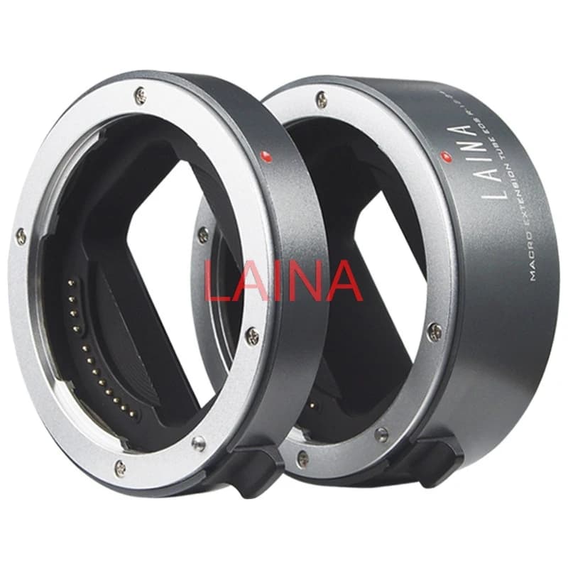 LAINA Anello Adattatore Macro con Autofocus per Fotocamere Canon EOS R Mount RF RP R5 R6 R6II R7 R8 R10 R50