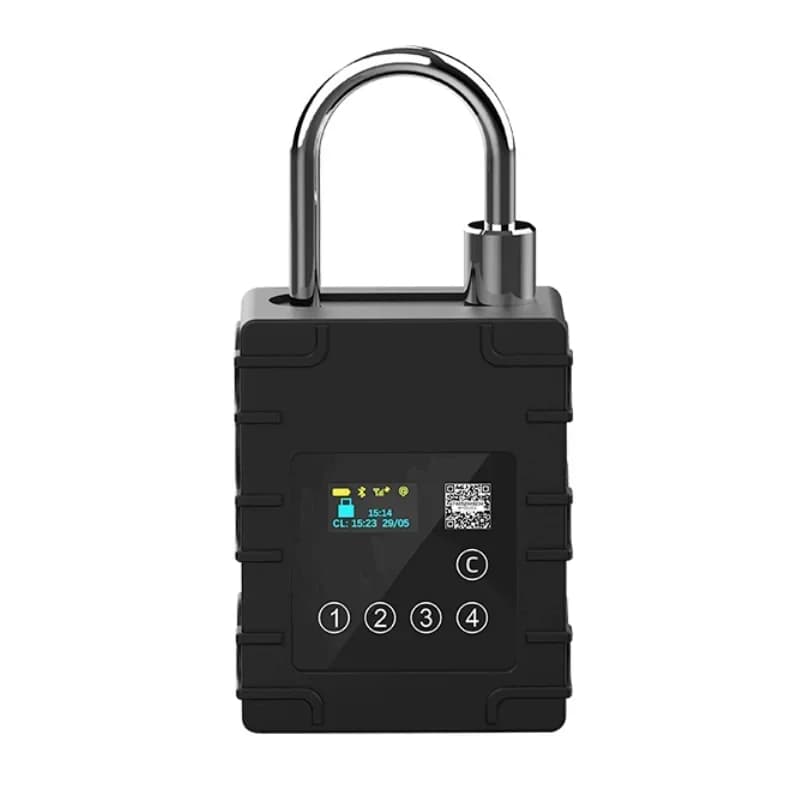 G300P Smart GPS Tracker Padlock Remote Control Container Online monit Touch Keyboard Password Electronic Lock