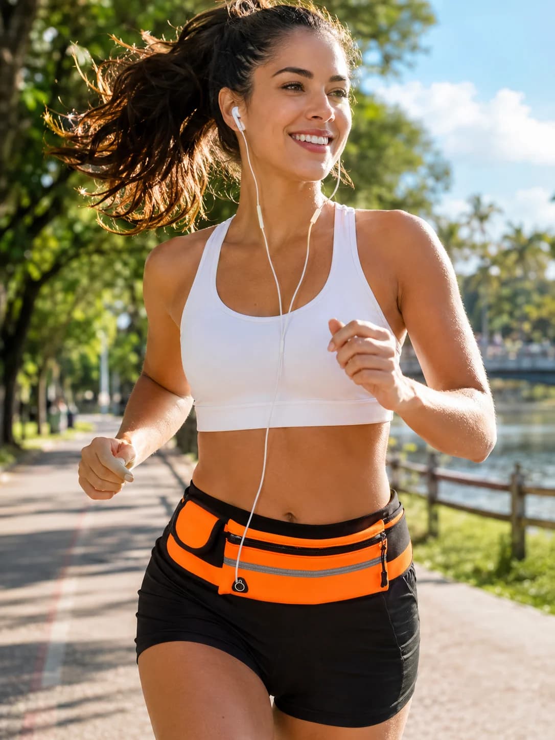 Unisex running waist packs, money belts, and hiking waist packs that can hold your phone, cash, and keys