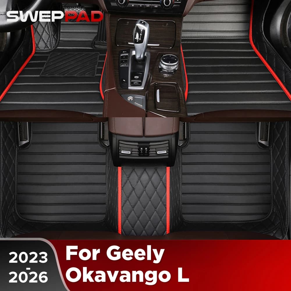 For Geely Okavango L 2023 2024 2025 2026 Car Floor Mats All Weather Carpet Cover Floor Liners Interior Protector Accessories