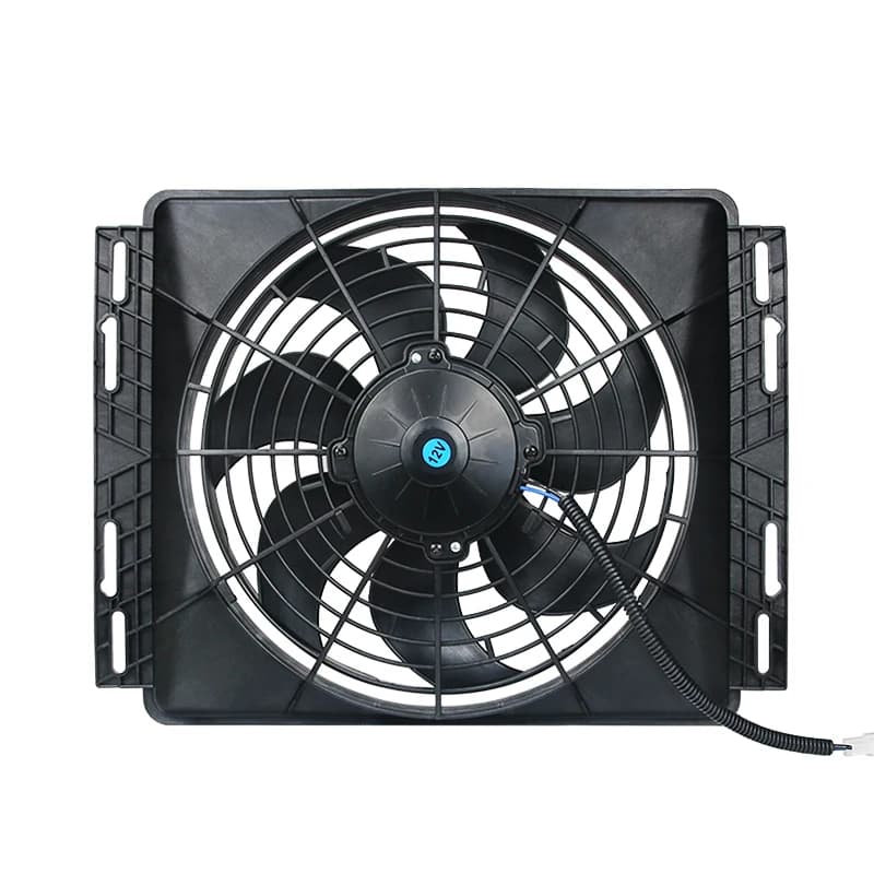 Parcheggio aria condizionata raffreddamento ventola elettronica modificata universale ad alta potenza 120W motore ventola serbatoio acqua auto 12v 24v