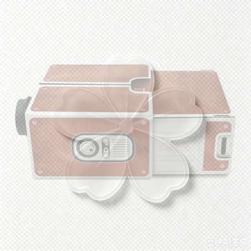 DIY 3D Projector Cardboard Mini Smartphone Projector Light Novelty Adjustable Mobile Phone Projector Portable Cinema